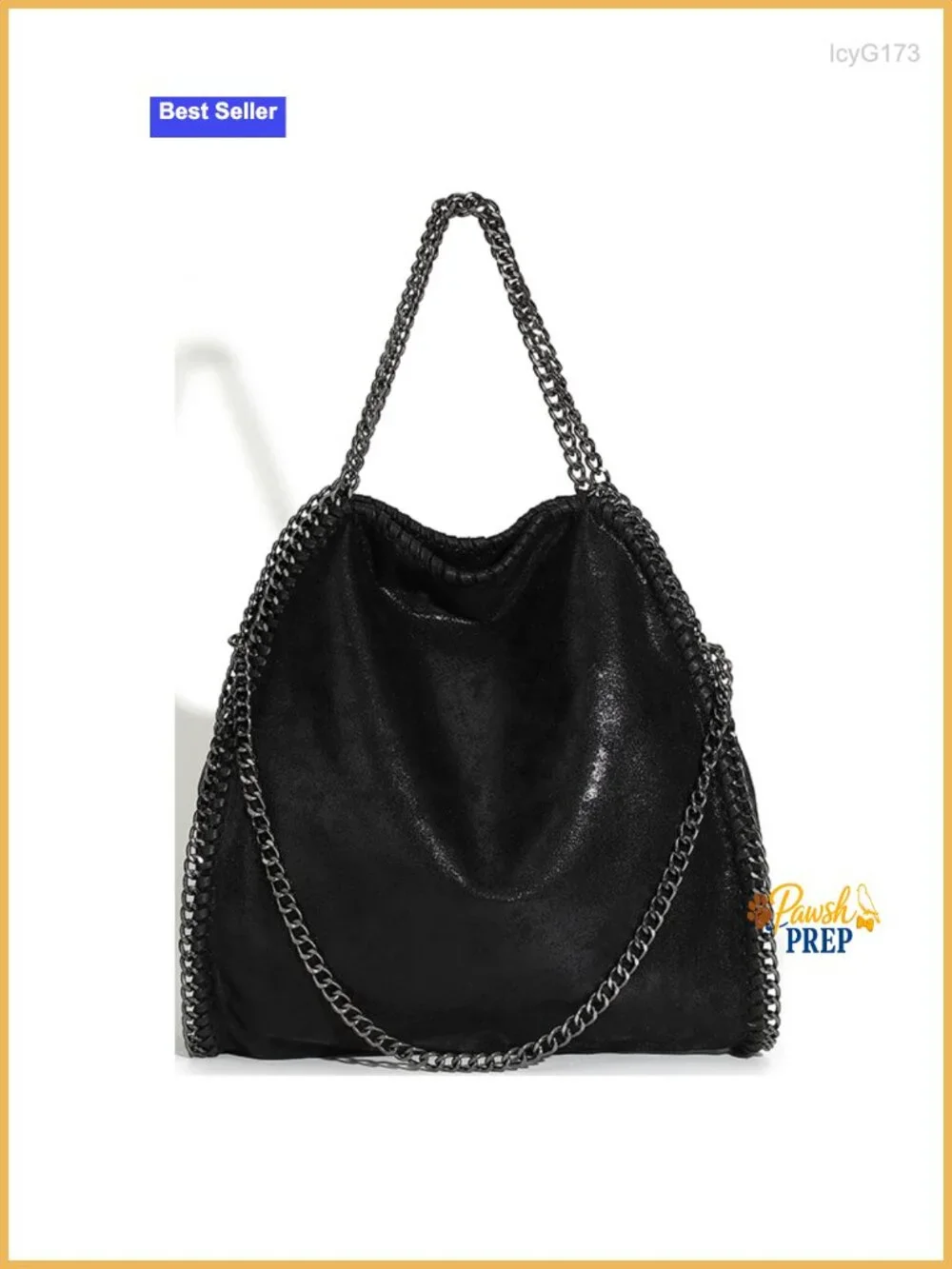 Women Faux Leather Crossbody Shoulder Bag Hobo Chain Strap Large Handbag